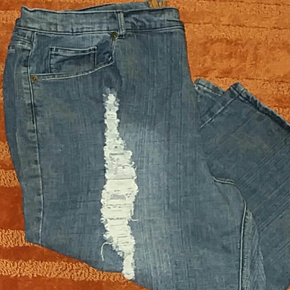 Denim Capris